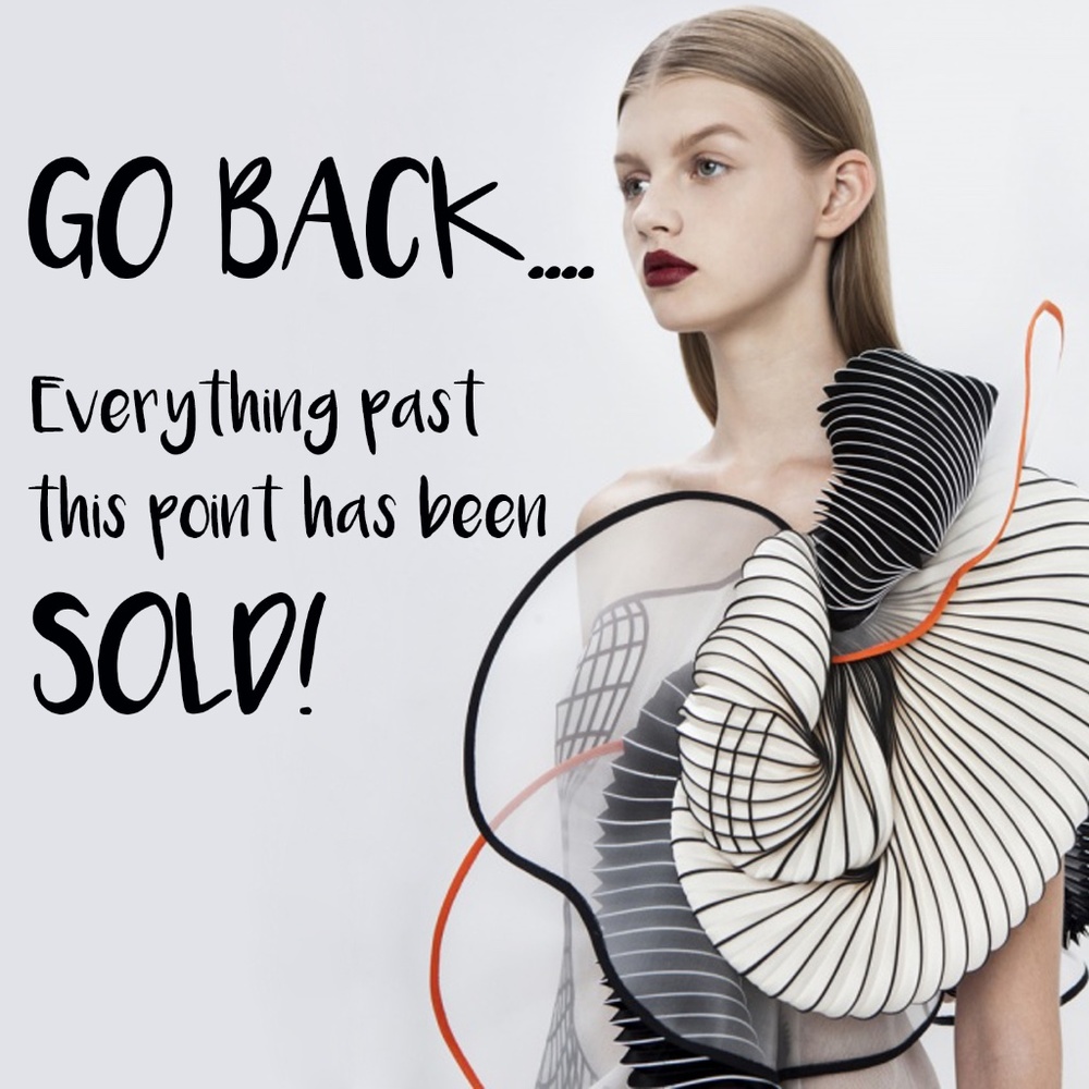 SOLD BEYOND THIS POINT